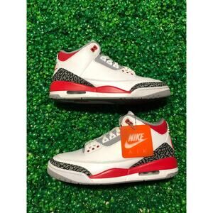 Air Jordan Retro 3 Fire Red 2022 Size 10 With Box DN3707-160